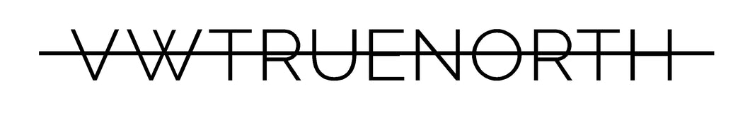 V W T R U E N O R T H - Decal